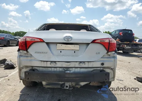 2017 Toyota Corolla L from USA, damaged, VIN 5YFBURHEXHP725530